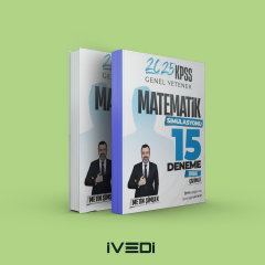 2025 KPSS Matematik 15 Deneme Çözümlü - Metin Şimşek İndeks Akademi Yayıncılık