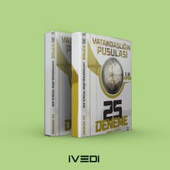 CBA Yayınları 2025 KPSS Vatandaşlık Vatandaşlığın Pusulası 25 Deneme Çözümlü - Ali Koç CBA Yayınları
