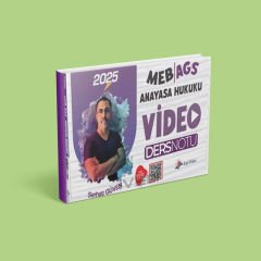 Dizgi Kitap 2025 MEB AGS Anayasa Hukuku Video Ders Notları
