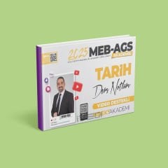 İndeks Akademi 2025 MEB AGS Tarih Video Ders Notları - Aydın Yüce İndeks Akademi Yayıncılık